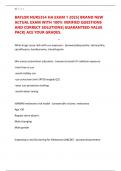 BAYLOR NUR5354 HA EXAM 1 2025&vert; BRAND NEW ACTUAL EXAM WITH 100&percnt; VERIFIED QUESTIONS AND CORRECT SOLUTIONS&vert; GUARANTEED VALUE PACK&vert; ACE YOUR GRADES&period;