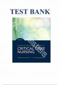 TEST BANK For Understanding the Essentials of Critical Care Nursing&comma; 3rd Edition by Perrin&comma; Verified All Chapters 1 - 19&comma; Complete Newest Version A&plus;