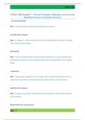 LOMA 308 Exam Complete Questions and Correct Detailed Answers &lpar;Verified Answers&rpar;