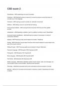 CSD exam 2 question and answers graded A&plus; 2025&sol;2026