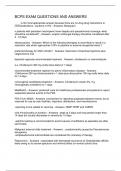 BCPS EXAM QUESTIONS AND ANSWERS