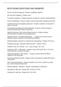 BCPS EXAM QUESTIONS AND ANSWERS