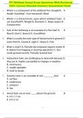 FF1 Wildland Actual Exam Questions With Reviewed  100&percnt; Correct Detailed Answers Guaranteed Pass&excl;&excl; 
