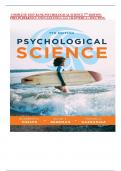 TEST BANK -PSYCHOLOGICAL SCIENCE 7TH EDITION BY Elizabeth A&period; Elliot Berkman &comma;  GAZZANIGA &vert;All chapters latest Complete Guide A&plus;