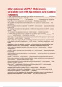 15hr national USPAP McKissock complete set with Questions and correct Answers