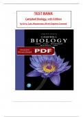 TEST BANK-Campbell Biology 12th Edition by Urry All chapters PDF download