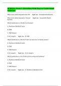 NUR366 Final Exam&colon; Questions And Accurate Solutions