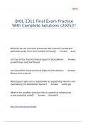 BIO 2311 Chapter 9 Mindtap Questions And Answers Latest Update &lpar;2025&rpar;&excl;&excl;