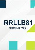 RRLLB81 Portfolio Pack 2026