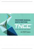 TNCC 8th Edition Provider Exam Actual Questions and Answers&vert;Latest 2025 Update with Complete Solution