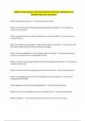Chapter 6 Exam Review&colon; Skin Care Products&comma; Chemistry&comma; Ingredients&comma; and Selection-Questions & Answers