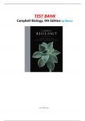 TEST BANK Campbell Biology&comma; 9th Edition by Reece&period;