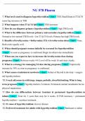 Pharmacology NU 578 - Unit 1 &2 Exam Questions and Answers &lpar;Verified Answers&rpar;&period;2025&sol;2026