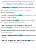 NURSING 6005 CHAPTER 21&colon; DRUGS FOR PARKINSON&rsquo;S DISEASE 2025&sol;2026