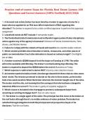 Practice end-of-course Exam for Florida Real Estate License&comma; 100 Questions and Correct Answers &lpar;100&percnt; Verified&rpar; 2025&sol;2026