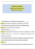 IHS FINAL EXAM &lpar;Latest 2025 &sol; 2026 Update&rpar; Questions and Verified Answers &vert; 100&percnt; Correct &vert; Grade A&plus;&period;