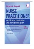 Test Bank For Nurse Practitioner Certification Exam Prep 6th Edition By Margaret A&period; Fitzgerald 9780803677128 Chapter 1-19 Complete Guide &period;