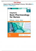                                  TEST BANK Clayton&rsquo;s Basic Pharmacology for Nurses&comma; 19th edition by Michelle J&period; Willihnganz&period;