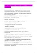 HSC 300 Public Health Quiz 2 Complete Answers
