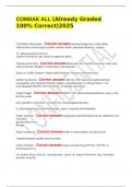 COMSAE ALL &lpar;Already Graded 100&percnt; Correct&rpar;2025