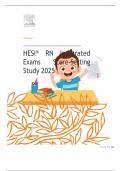 HESI RN EXIT EXAM NEWEST 2025 ACTUAL EXAM COMPLETE test bank 500 PAGES QUESTIONS AND CORRECT DETAILED ANSWERS &lpar;VERIFIED ANSWERS&rpar; &vert;ALREADY GRADED A&plus;&vert;&vert;BRAND NEW&excl;&excl;