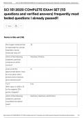 SCI 101 2025&vert; COMPLETE EXAM SET &lpar;113 questions and verified answers&rpar; frequently most tested questions &vert; already passed&excl;&excl;