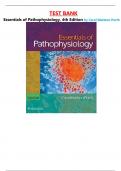 TEST BANK    Essentials of Pathophysiology&comma; 4th Edition by Carol Mattson Porth
