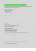Astro 101 Final Exam Questions And Answers 100&percnt; Pass