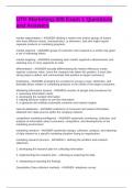 UTK Marketing 300 Exam 1 Questions and Answers
