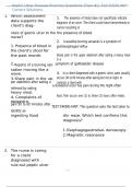 Peptic Ulcer Disease Practice Questions &lpar;Test &num;2&comma; Fall 2020&rpar; With Correct Solutions