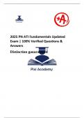 2025 ATI PN Fundamentals Exam &vert; Latest Questions & Verified Answers