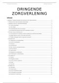 examenvoorbereiding dringende zorgverlening