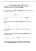 CCRM EXAM 2024 QUESTIONS AND ANSWERS