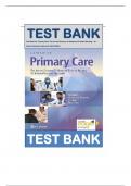 Test Bank for Primary Care The Art and Science of Advanced Practice Nursing An Interprofessional