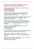 MSF Course Exam QUESTIONS AND ANSWERS 2025 GRADED A  &lbrace;TESTBANK&rcub; LATEST VERSIONS WELL ERABORATED