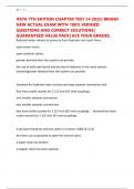 IFSTA 7TH EDITION CHAPTER TEST 14 2025&vert; BRAND NEW ACTUAL EXAM WITH 100&percnt; VERIFIED QUESTIONS AND CORRECT SOLUTIONS&vert; GUARANTEED VALUE PACK&vert; ACE YOUR GRADES&period;