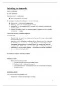 Samenvatting Recht en Onderneming