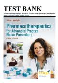 Comprehensive Test Bank for Pharmacotherapeutics for Advanced Practice Nurse Prescribers&comma; 6th Edition by Woo & Wright &ndash; Exclusive Content