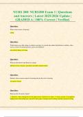 NURS 208&sol; NURS208 Exam 1 &vert; Questions and Answers &vert; Latest 2025&sol;2026 Update &vert; GRADED A &vert; 100&percnt; Correct &vert; Verified&period;