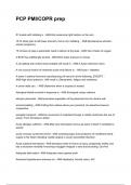 PCP PMI&sol;COPR prep QUESTIONS WITH DETAILED VERIFIED ANSWERS &lpar;100&percnt; CORRECT ANSWERS&rpar; &sol;ALREADY GRADED A&plus;
