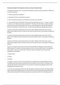 Psychosocial Integrity Test Questions with Correct Answers Already Passed 