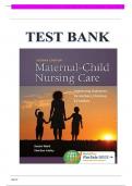 Test Bank - Maternal Child Nursing Care 2nd Edition by Ward Hisley