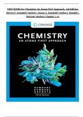 Test Bank For Chemistry An Atoms First Approach&comma; 3rd Edition Steven S&period; Zumdahl &lpar;Author&rpar;&comma; Susan A&period; Zumdahl &lpar;Author&rpar;&comma; Donald J&period; DeCoste All Chapter 1-21 Complete Instant Download