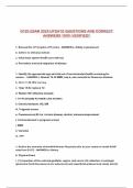 D120 EXAM 2025 UPDATE QUESTIONS AND CORRECT ANSWERS 100&percnt; VERIFIED&excl;&excl;