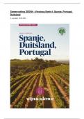 Boek 4 &vert; Vinoloog SDEN4 - Spanje-Portugal-Duitsland &vert; 2025 &vert; Complete leerstofsamenvatting