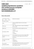 CBRS 2025 update&vert;comprehensive questions and verified answers &lpar;complete solutions&rpar; ASSURED SUCCESS&vert;GRADE A&plus;&excl;&excl;