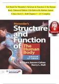 TEST BANK FOR MEMMLER'S STRUCTURE & FUNCTION OF THE HUMAN BODY&comma; ENHANCED EDITION 12TH EDITION BY BARBARA JANSON COHEN&semi; KERRY L&period; HULL CHAPTERS 1 - 22 &sol; COMPLETE &emsp;