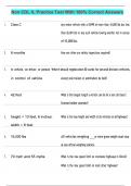 Non CDL IL Practice Test With 100&percnt; Correct Answers