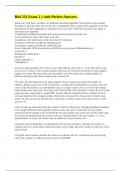 Biol 231 Exam 1 &vert;&vert; with Perfect Answers&period;