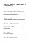 NSG 250 Final Exam Questions And All Correct Answers&period;
